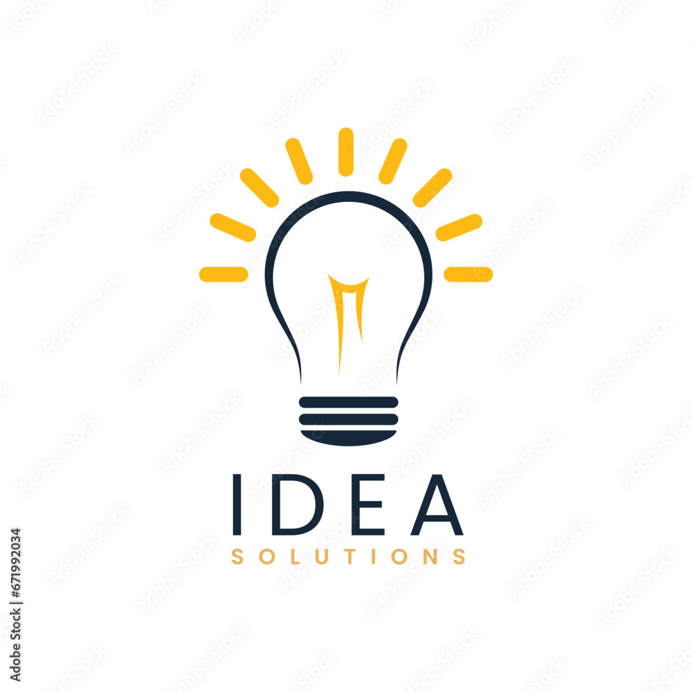 Poster light bulb icon. light bulb vector icon. idea icon. lamp concept. light bulb, isolated on white back