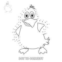 dot to dot  coloring page 