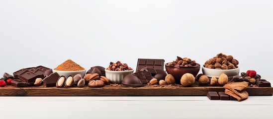 An assortment of chocolate goods suited to all palates