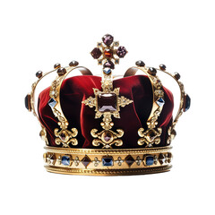 Crown with gold