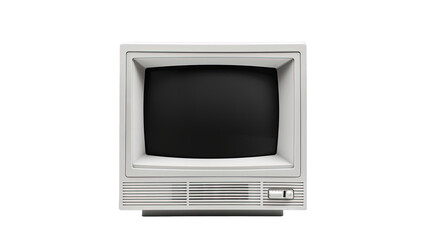 Old TV Isolated