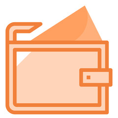 illustration of a icon wallet