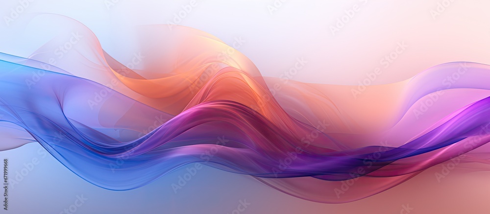 Poster fractal background with an abstract blur effect suitable for different design projects the aspect ra