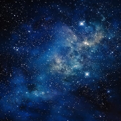 Fototapeta na wymiar starry night sky outer space universe background