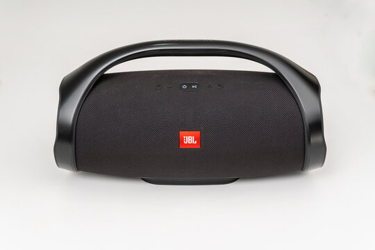 Bogota Colombia October 2023, JBL Boombox speaker, the most powerful speaker, excellent audio quality and high volume