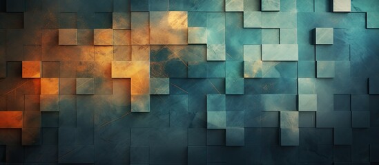 Design of digital tiles resembling wallpaper
