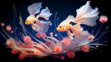 Vibrant Reef Marine Life