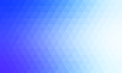 Fototapeta premium Blue Light Polygonal Low Poly Triangle Mosaic Pattern Polygon Crystal Background 