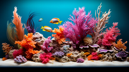 Fototapeta na wymiar Underwater Coral Paradise