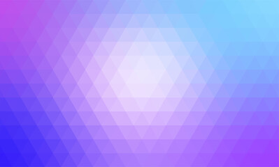 Fototapeta premium Blue Purple Triangle abstract background, polygon mosaic texture background design with multicolor gradient