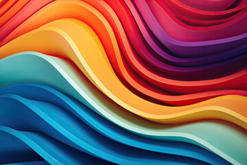 abstract background with colorful shapes