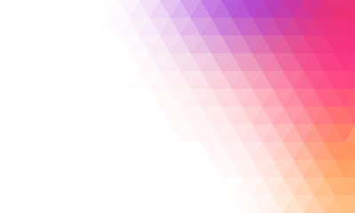 purple red and orange abstract geometric triangle background.