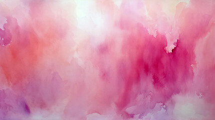 Obraz premium pink tulip water color background