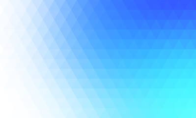 Blue Light Polygonal Low Poly Triangle Mosaic Pattern Polygon Crystal Background 