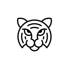 Tiger face logo