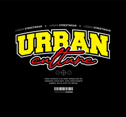 Streetwear Design, Urban Style, Text Slogan. Print Pattern Design for T-shirts, Jackets or Screen Printing.