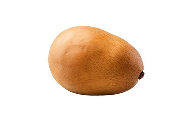 Exotic Fruit Chronicles The Allure of Sapodilla on White or PNG Transparent Background.