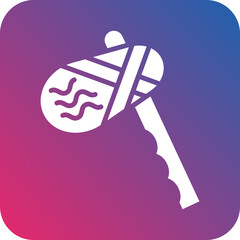 Vector Design Stone Axe Icon Style