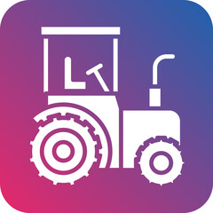 Vector Design Tractor Icon Style