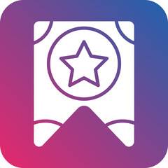 Vector Design Bookmark Icon Style