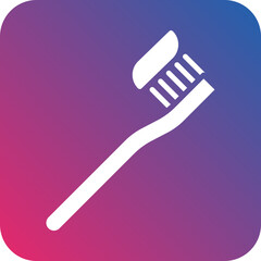 Vector Design Tooth Brush Icon Style