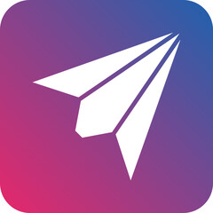 Vector Design Paper Plane Icon Style