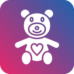 Vector Design Teddy Icon Style