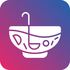 Vector Design Punch Drink Icon Style