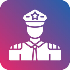 Vector Design Captain Icon Style
