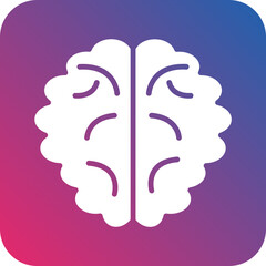 Vector Design Brain Icon Style