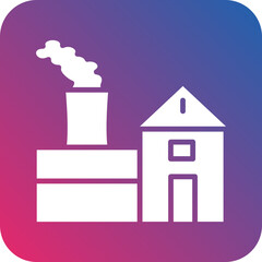 Vector Design Factory Icon Style
