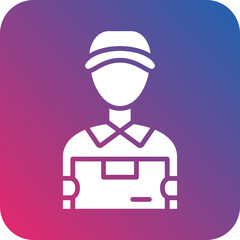 Vector Design Courier Icon Style