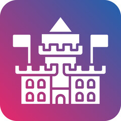 Vector Design Castle Icon Style