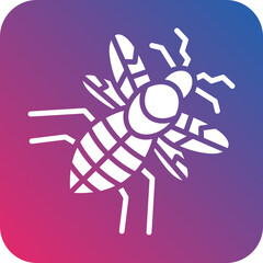 Vector Design Honeybee Icon Style