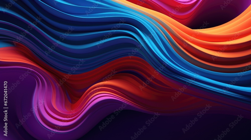Poster a soft colorful background with a smooth, flowing fabric design in the center of the image is a soft