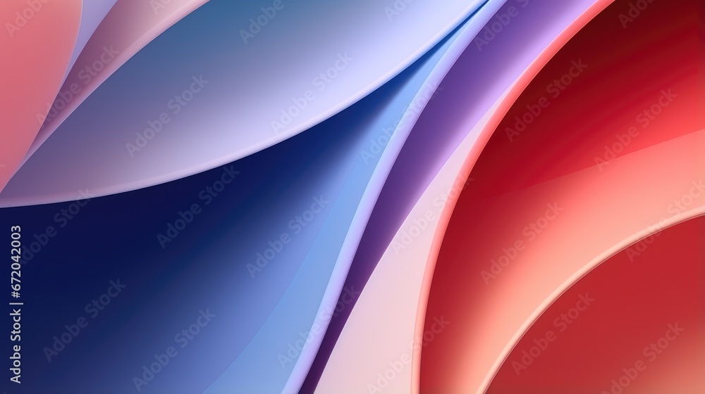 Poster macro photo. abstract minimalistic background - paper art. waves, paper cut. single frame from sheet
