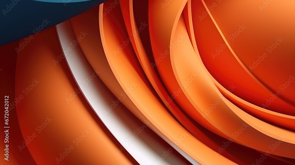Poster macro photo. abstract minimalistic background - paper art. waves, paper cut. single frame from sheet