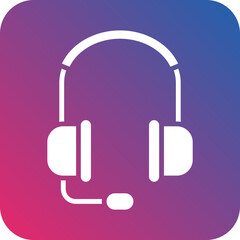 Vector Design Headphones Icon Style