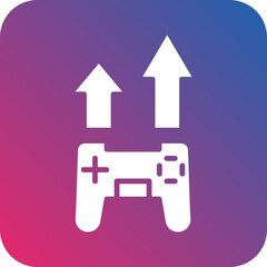 Vector Design Level Up Icon Style