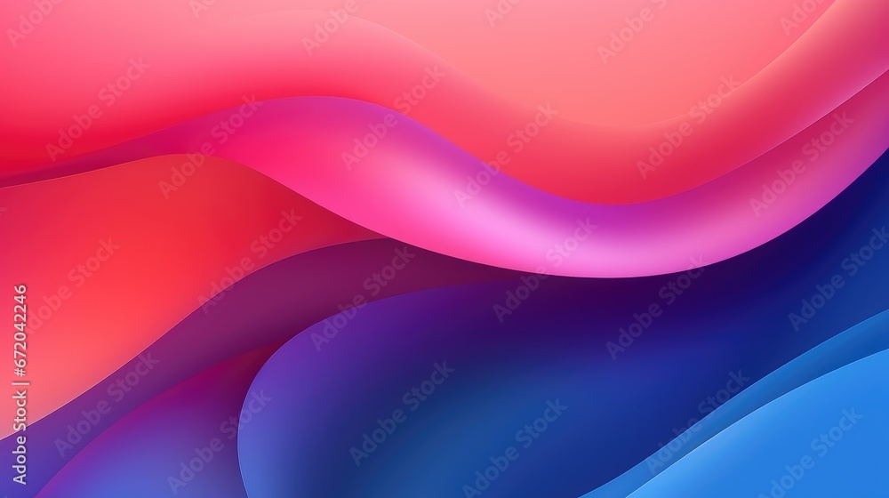 Poster abstract background with soft pastel waves. gradient colors. for designing apps or products.