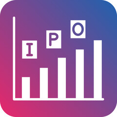 Vector Design IPO Icon Style