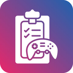 Vector Design Game Evaluation Icon Style