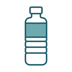 water bottle icon vector design template simple and clean