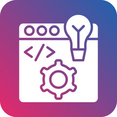 Vector Design Dev Environment Icon Style