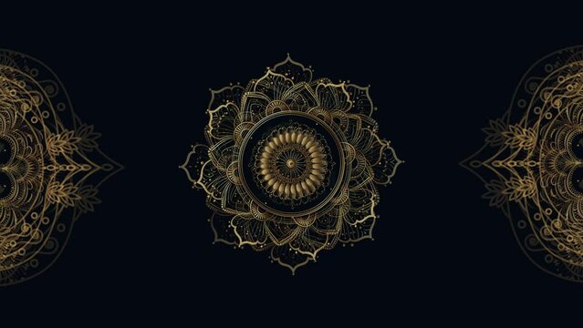 Royal Luxury abstract ornamental Mandala background