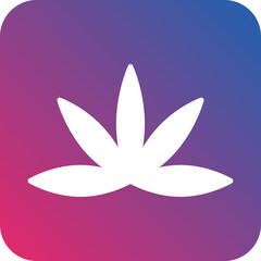 Vector Design Marijuana Icon Style