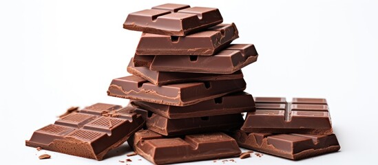 An isolated substance made from cocoa known as chocolate