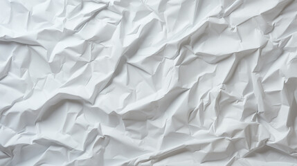 Obraz premium Crumpled White Texture