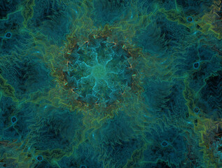 Imaginatory fractal abstract background Image