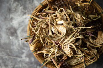 artichoke, camus de Bretagne, Dried artichoke tea 